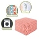 preview thumbnail 8 of 10, Majestic Home Goods Indoor Outdoor Aruba Ottoman Pouf 27 in L x 27 in W x 17 in H