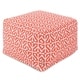 preview thumbnail 7 of 10, Majestic Home Goods Indoor Outdoor Aruba Ottoman Pouf 27 in L x 27 in W x 17 in H