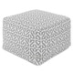 preview thumbnail 9 of 10, Majestic Home Goods Indoor Outdoor Aruba Ottoman Pouf 27 in L x 27 in W x 17 in H