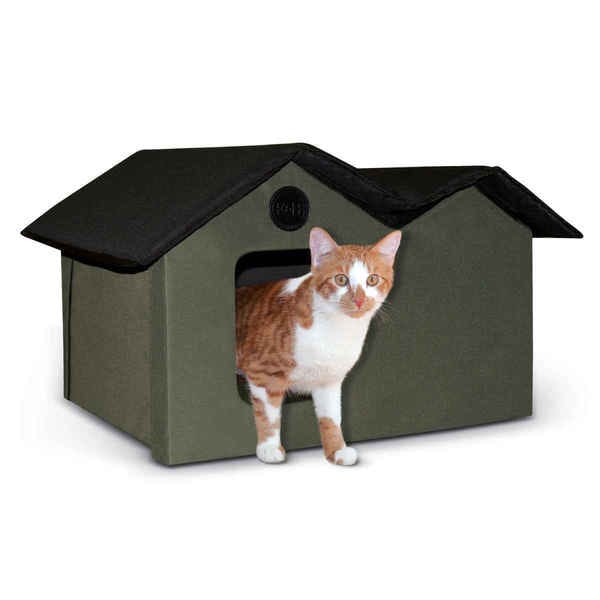 Shop K&amp;H Pet Products Unheated Outdoor Cat House Extra 