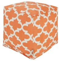 Majestic Home Goods Trellis Indoor / Outdoor Ottoman Pouf Cube