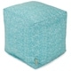 Majestic Home Goods South West Indoor / Outdoor Ottoman Pouf Cube - Thumbnail 0