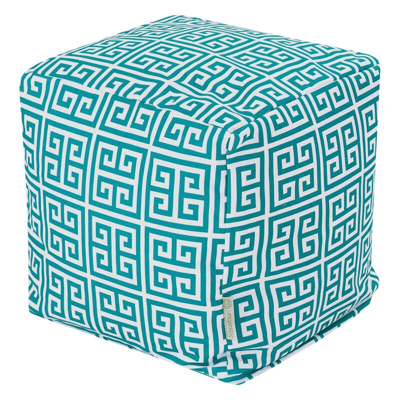 Majestic Home Goods Towers Indoor / Outdoor Ottoman Pouf Cube