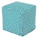 preview thumbnail 3 of 13, Majestic Home Goods Towers Indoor / Outdoor Ottoman Pouf Cube