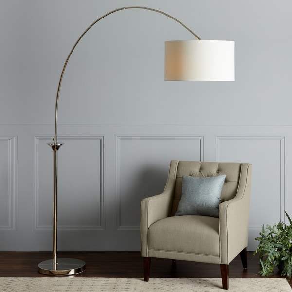 Shop Safavieh Lighting 84-inch Mira Arc Floor Lamp - On Sale - Free ...