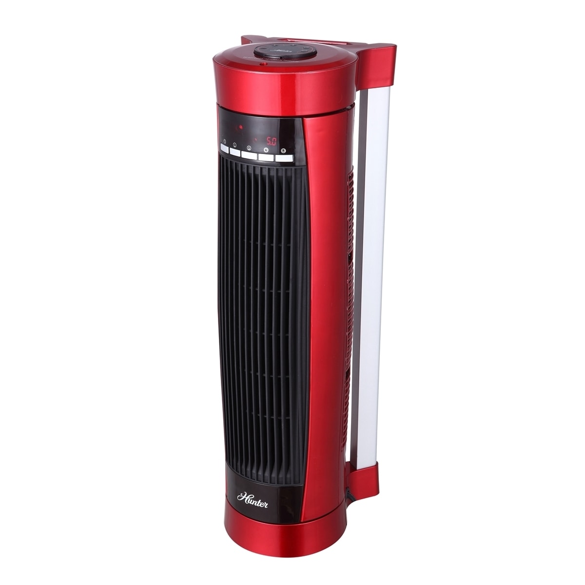 Hunter HPH15-E Red Vertical and Horizontal Oscillating Digital Ceramic  Heater with Remote Control - Bed Bath u0026 Beyond - 11824484