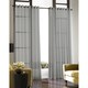 preview thumbnail 1 of 0, Soho Voile Lightweight Sheer Grommet Long-length Curtain Panel Silver - 1 Panel - 59 x 108