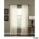 preview thumbnail 5 of 5, Trinity Crinkle Voile Extrawide Sheer Curtain Panel