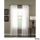 preview thumbnail 6 of 5, Trinity Crinkle Voile Extrawide Sheer Curtain Panel
