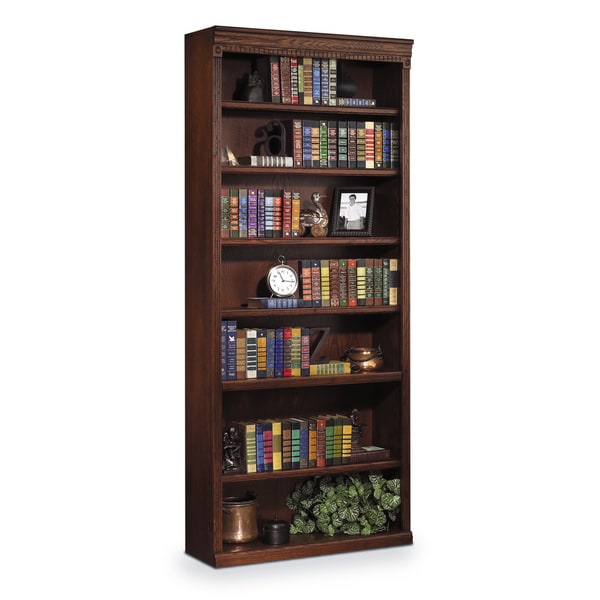 Havington Overbrook 84inch Hardwood Open Bookcase Free Shipping