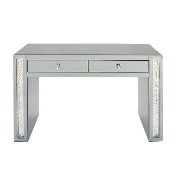 Attractive Wood Mirror Console Table - Overstock - 11826305