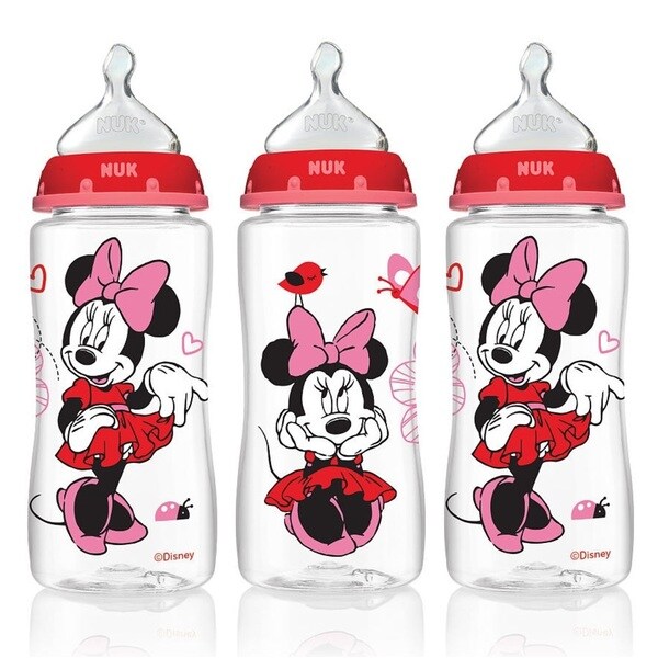 nuk disney baby orthodontic bottles medium