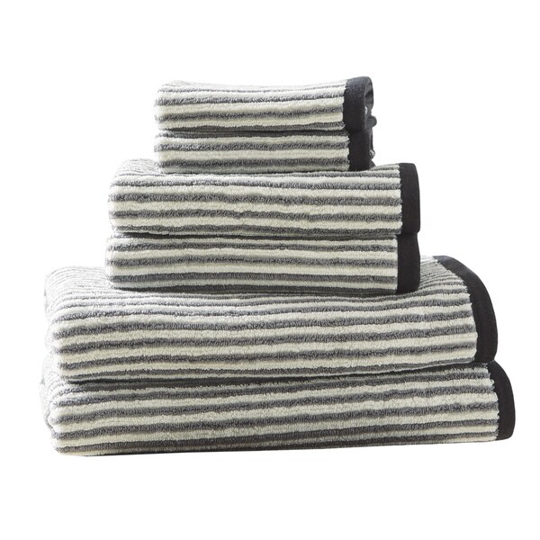 Hipstyle Dax Grey Cotton Jacquard Towel Set Free Shipping Hipstyle Dax Grey Cotton Jacquard Towel Set