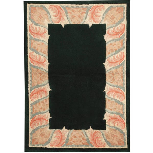 Handmade One-of-a-Kind Tibetan Wool Rug (India) - 3'6 x 5'6