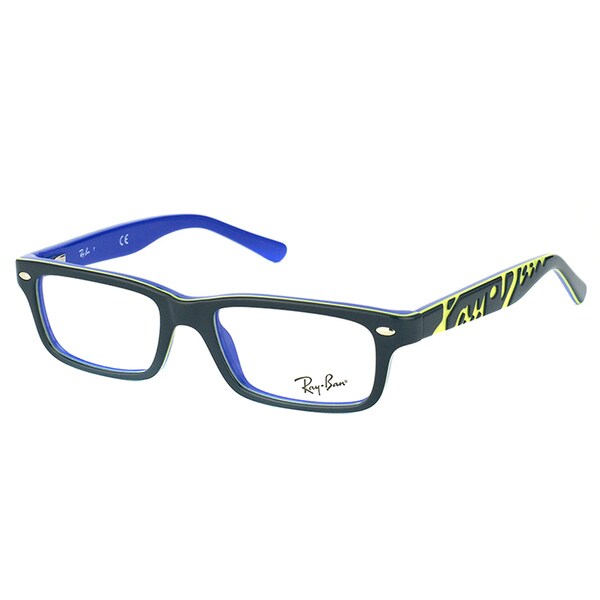 Shop Ray Ban RY 1535 3600 Dark Grey On Blue Plastic Shop Ray Ban RY 1535 3600 Dark Grey On Blue Plastic