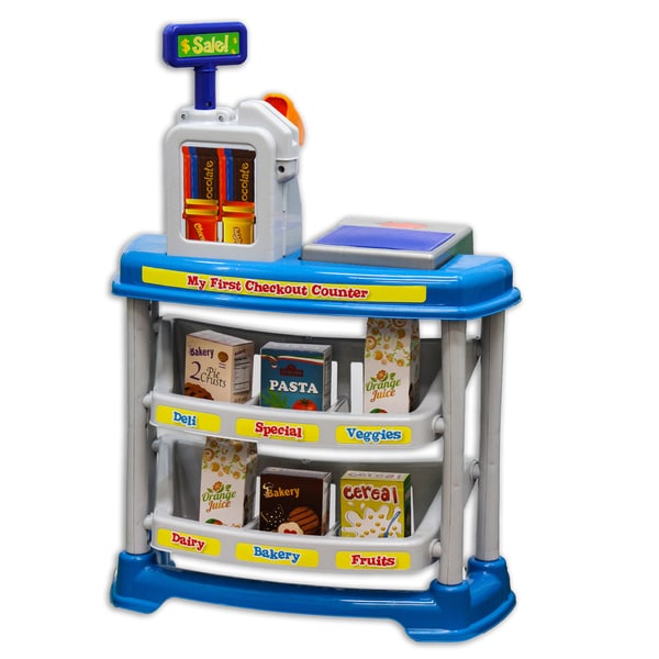 Shop My First Checkout Counter Educational Toy O