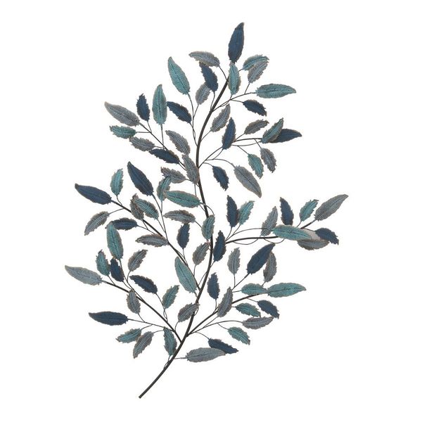 Splendid Metal Leaf Wall Decor - Free Shipping Today - Overstock - 18734896