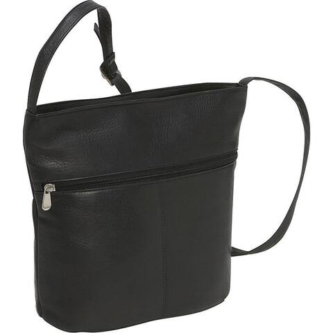 LeDonne Leather Bucket Shoulder Bag