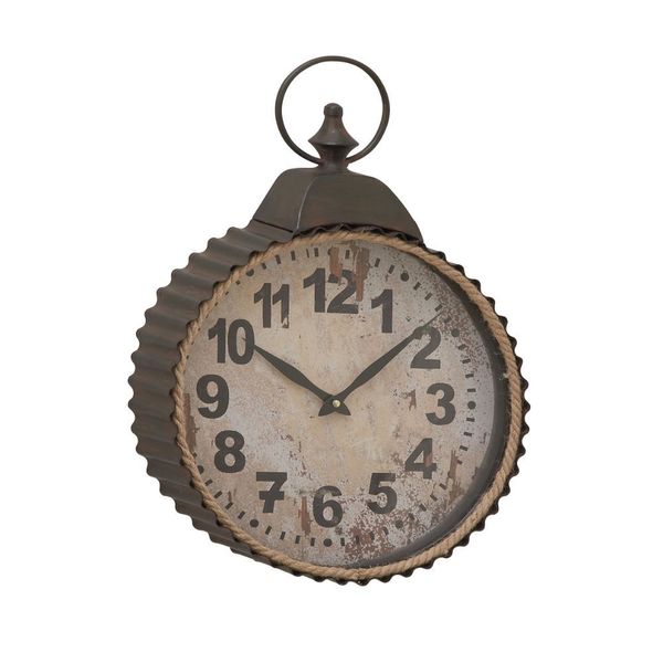 The Gray Barn Milford Haven Metal Rope Wall Clock On Sale Overstock