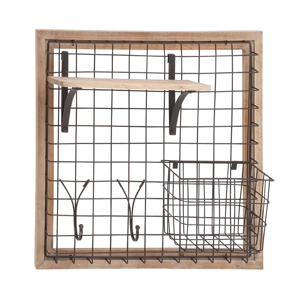 Stronge Rack Enthralling Wood Metal Wall Strong Rack - Overstock - 11832616