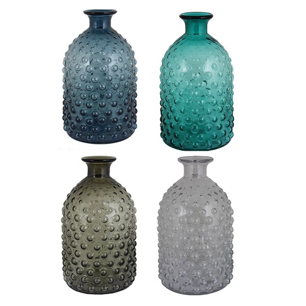 Shop Assorted (Set Of 4) Captivating Glass Vase Free Shipping On