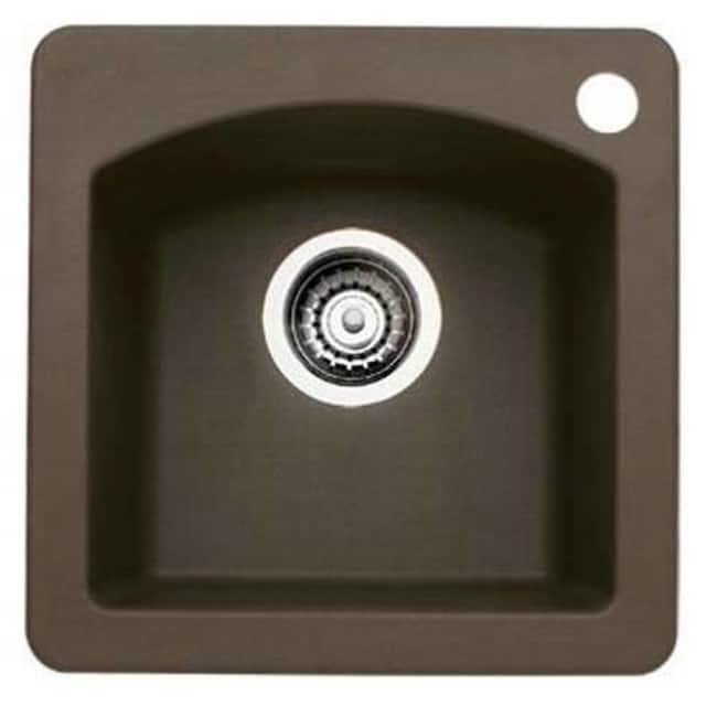 Blanco Diamond Silgranit II Brown Granite Bar Sink