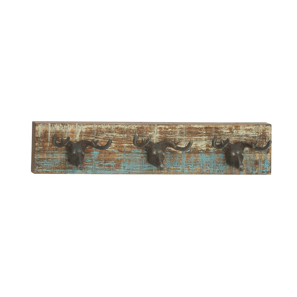 Deer Wall Hook 26 inches wide x 5 inches high