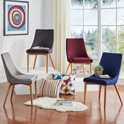 Sasha Oak Barrel Back Dining Chair (Set of 2) iNSPIRE Q Modern