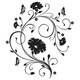 preview thumbnail 3 of 2, RoomMates Decor Floral Vine Peel-and-Stick Giant Wall Decals