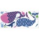 preview thumbnail 2 of 1, Sea Whales Peel and Stick Giant Wall Decals