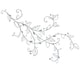 preview thumbnail 4 of 3, Silver Leaf Giant Peel and Stick Wall Decals With Pearls