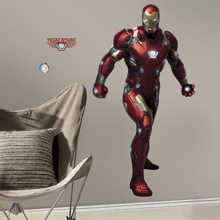 Iron Man Civil War Peel and Stick Giant Wall Decals