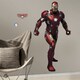 preview thumbnail 1 of 2, Iron Man Civil War Peel and Stick Giant Wall Decals