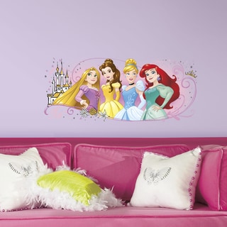 Disney Princess Friendship Adventures Peel and Stick Giant Wall Graphic