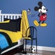 preview thumbnail 1 of 2, Mickey Mouse Peel-and-stick Giant Wall Decal by RoomMates