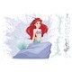 preview thumbnail 2 of 1, Disney Princess Ariel Splash Peel-and-stick Vinyl Wall Graphic