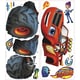 preview thumbnail 3 of 2, Blaze AJ and Gabby Multicolored Peel-and-Stick Giant Wall Decal