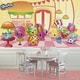 preview thumbnail 1 of 0, Shopkins XL Chair Rail 6' x 10.5' Prepasted Ultra-strippable Mural