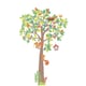 preview thumbnail 2 of 3, Tree and Woodland Creatures Peel and Stick Giant Wall Decals