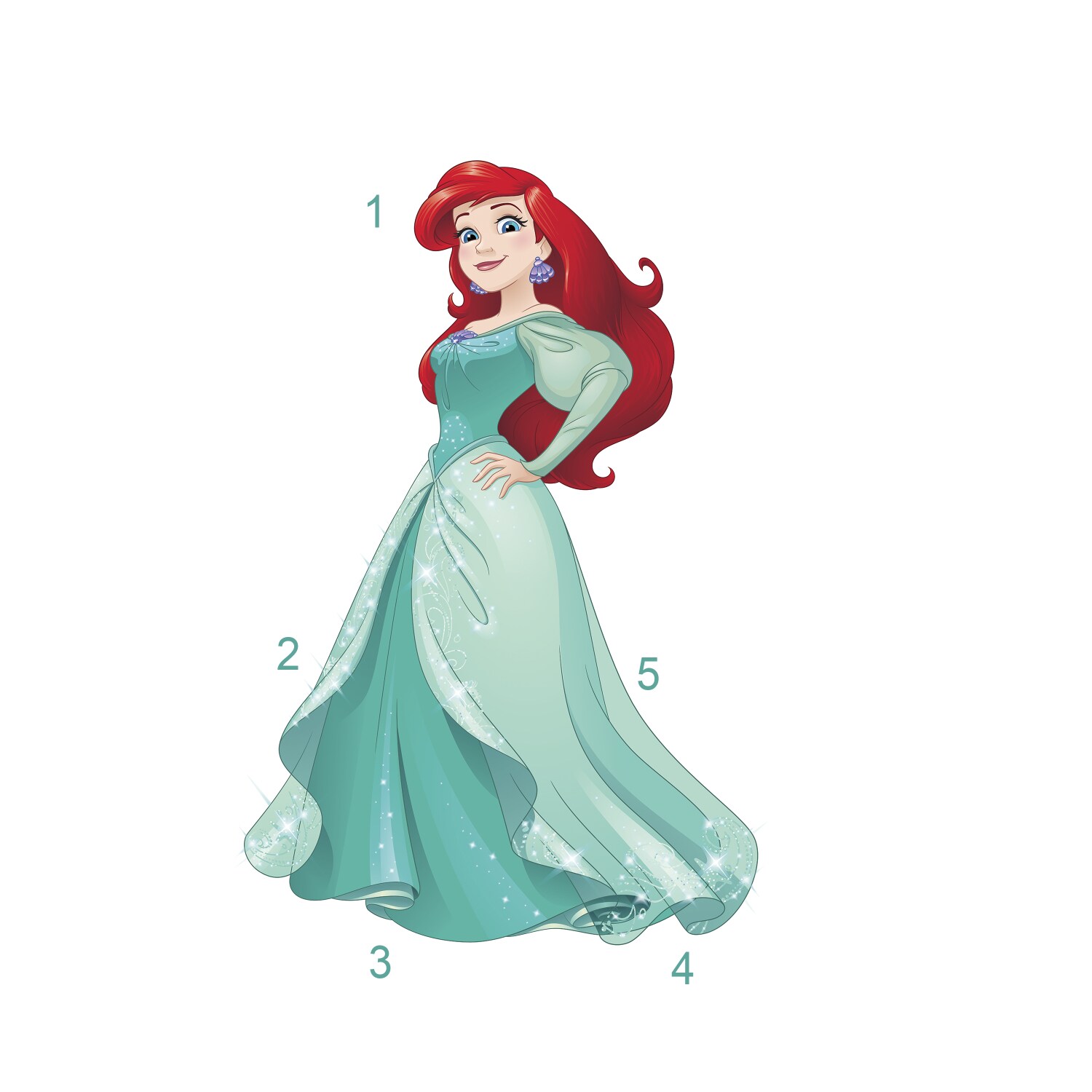 disney princess sparkle dress ariel Fun Costumes The Little Mermaid Costume for Women - Premium Authentic Adult Ariel Sequin for Mermaid Cosplay or Halloween Deluxe Disney Princess Ariel The