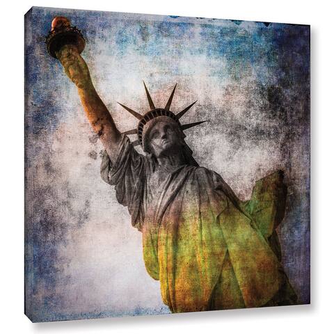 Richard James's 'Funky Liberty' Gallery Wrapped Canvas