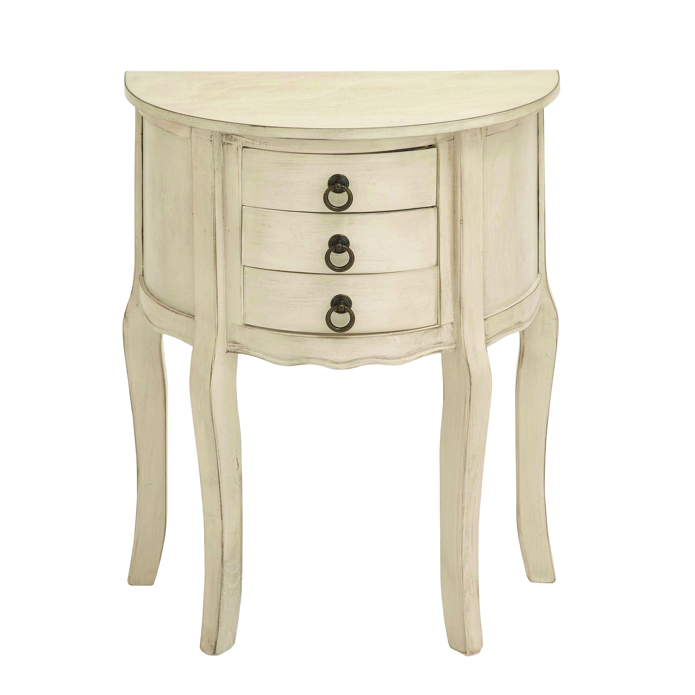 Shop Wood Night Stand In Off White Shade And Smooth Finish Overstock 11834934