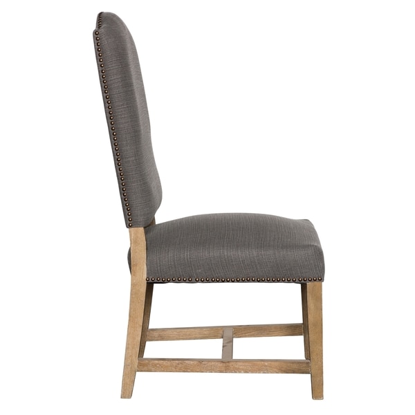 crayton linen side chair