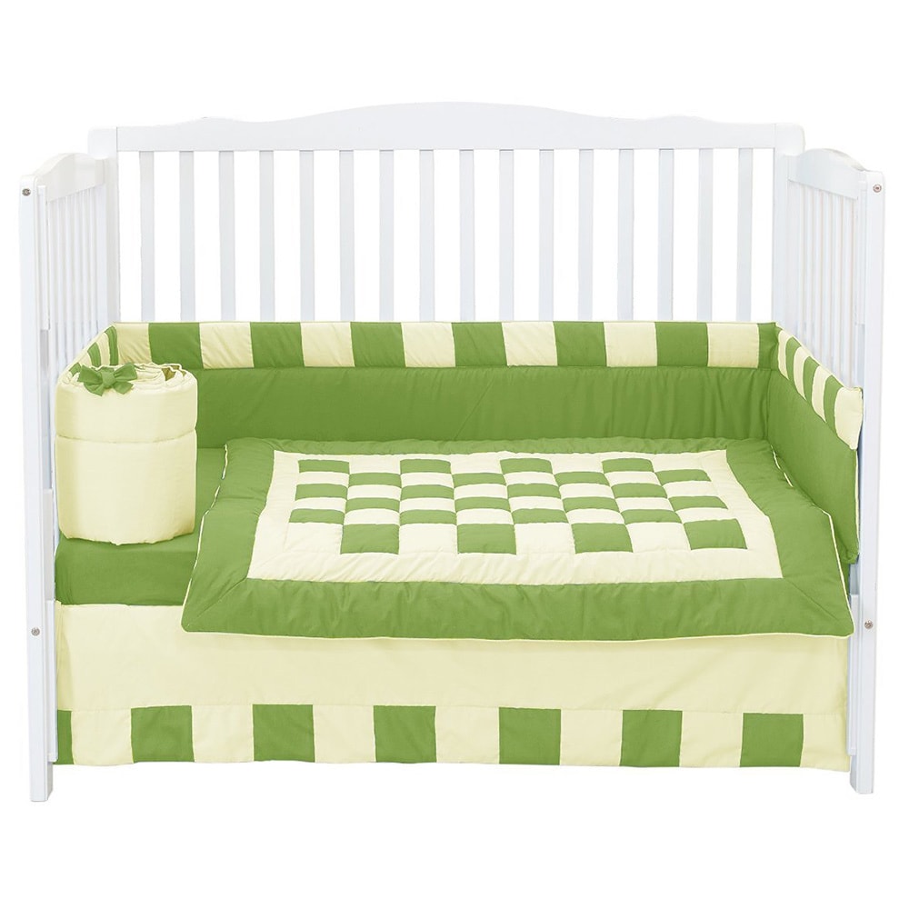Mint Baby Doll Bedding Sweet Touch Baby Crib Bumper