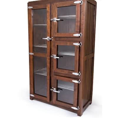 Lush Euro Waxed Mango Wood Wardrobe