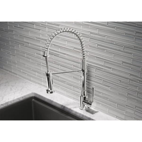 Shop Blanco Meridian Semi Pro Chrome Kitchen Faucet Free