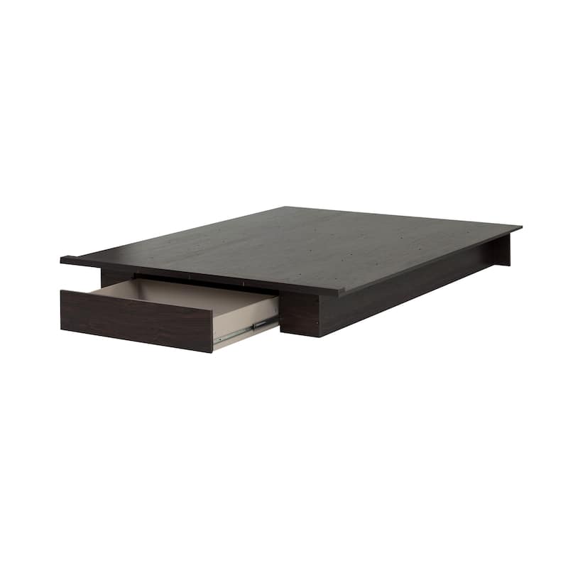 South Shore Holland Platform Bed with drawer