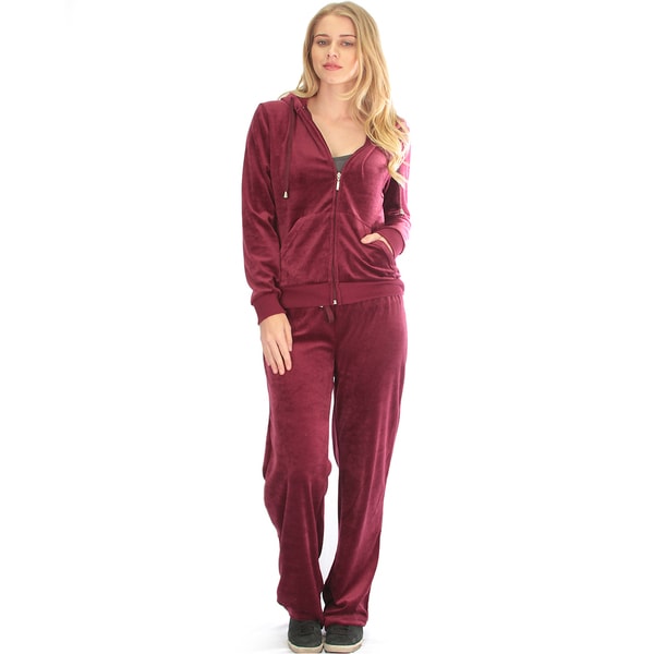 Velour Loungewear Set (2-Piece) - Free Shipping On Orders Over $45 ...