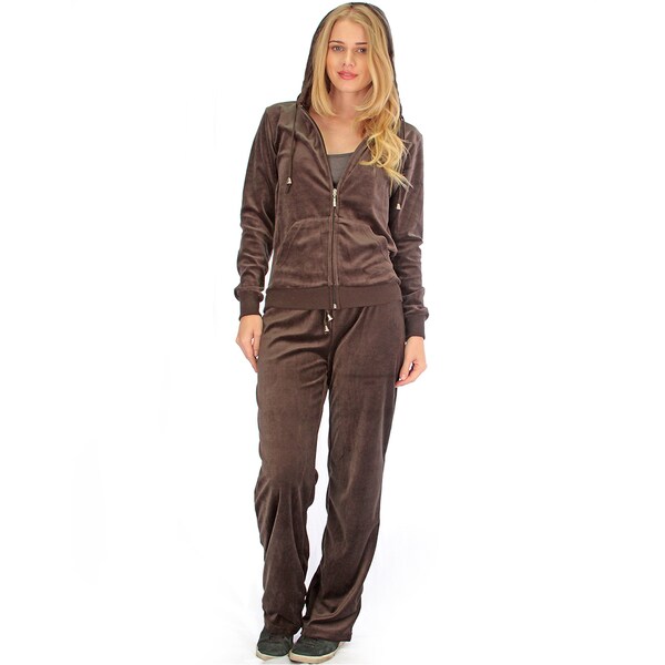 velour loungewear set