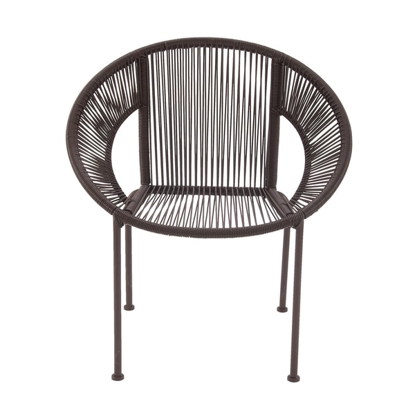 Comfortable Metal Plastic Rattan Chair. Opens flyout.